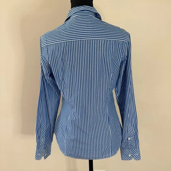 Lilly Pulitzer Jonni Button Front Ruffle Shirt - Picture 7 of 13